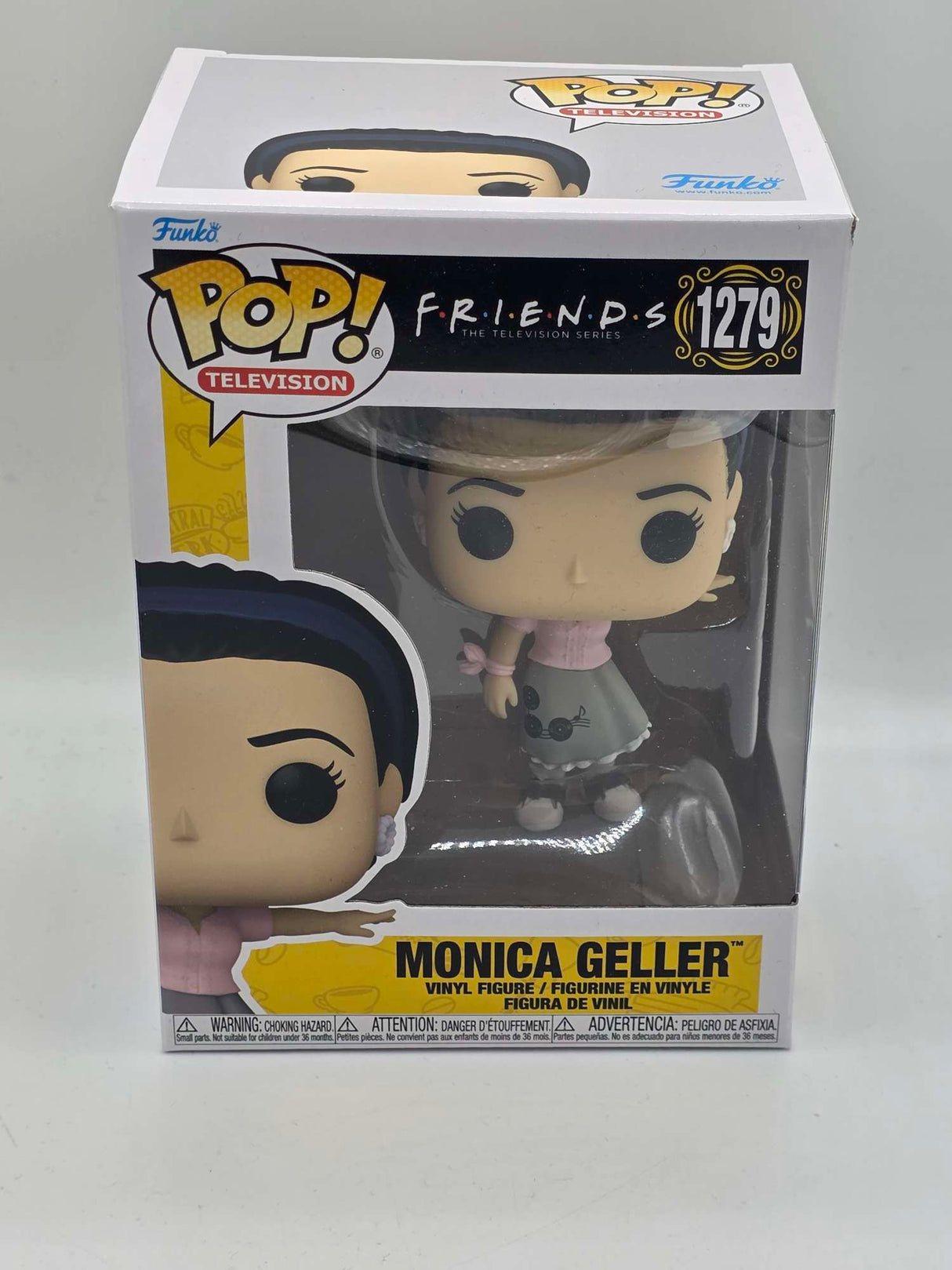 Damaged Box | MONICA GELLER (WAITRESS) | Funko Pop Television | Friends #1279