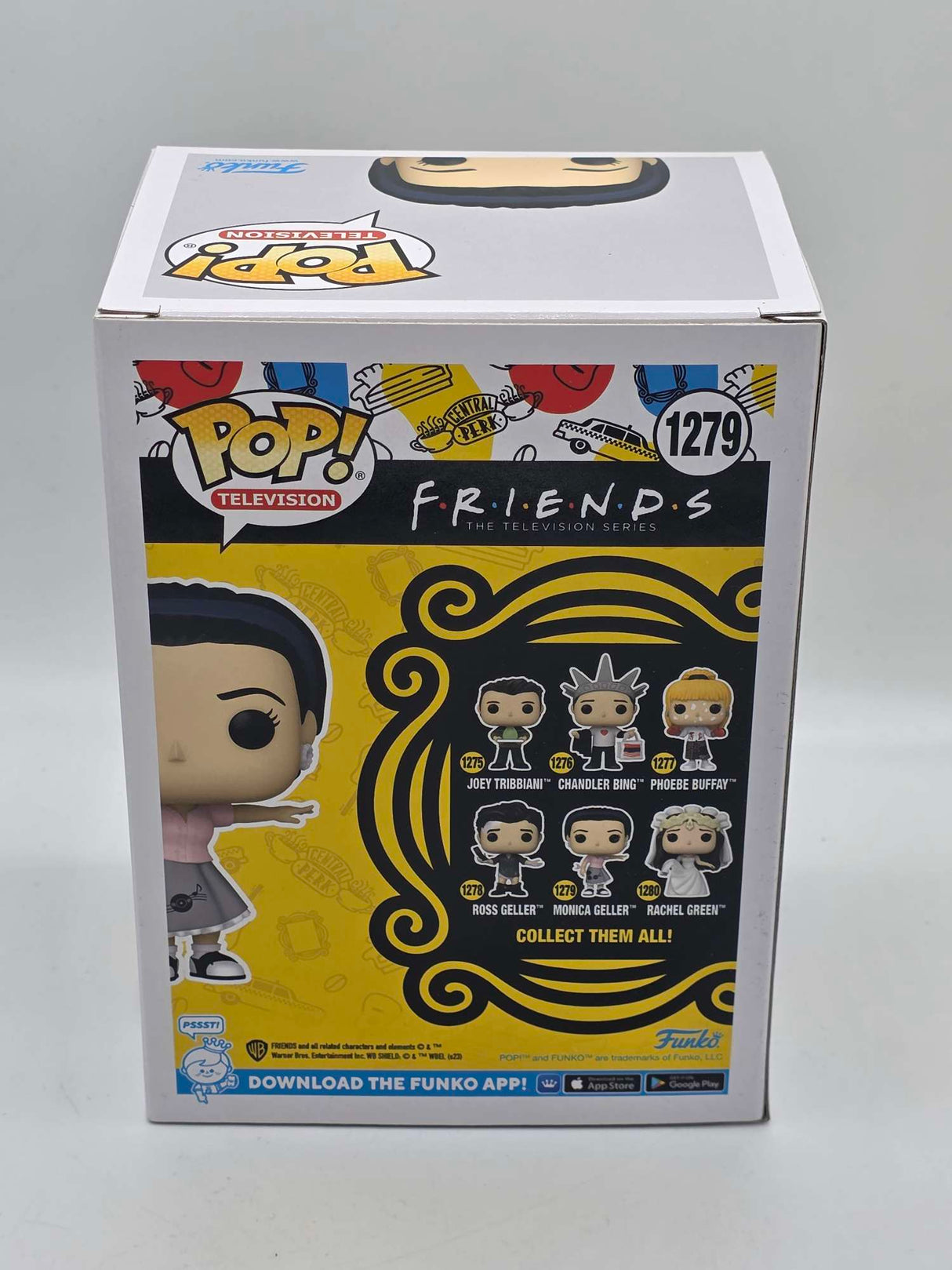 Damaged Box | MONICA GELLER (WAITRESS) | Funko Pop Television | Friends #1279