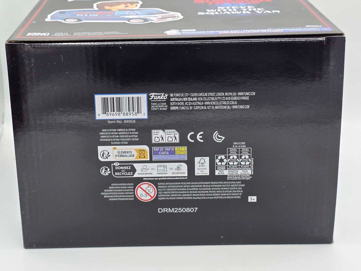 STEVE WITH THE SQUAWK VAN | Stranger Things | Funko Rides #138