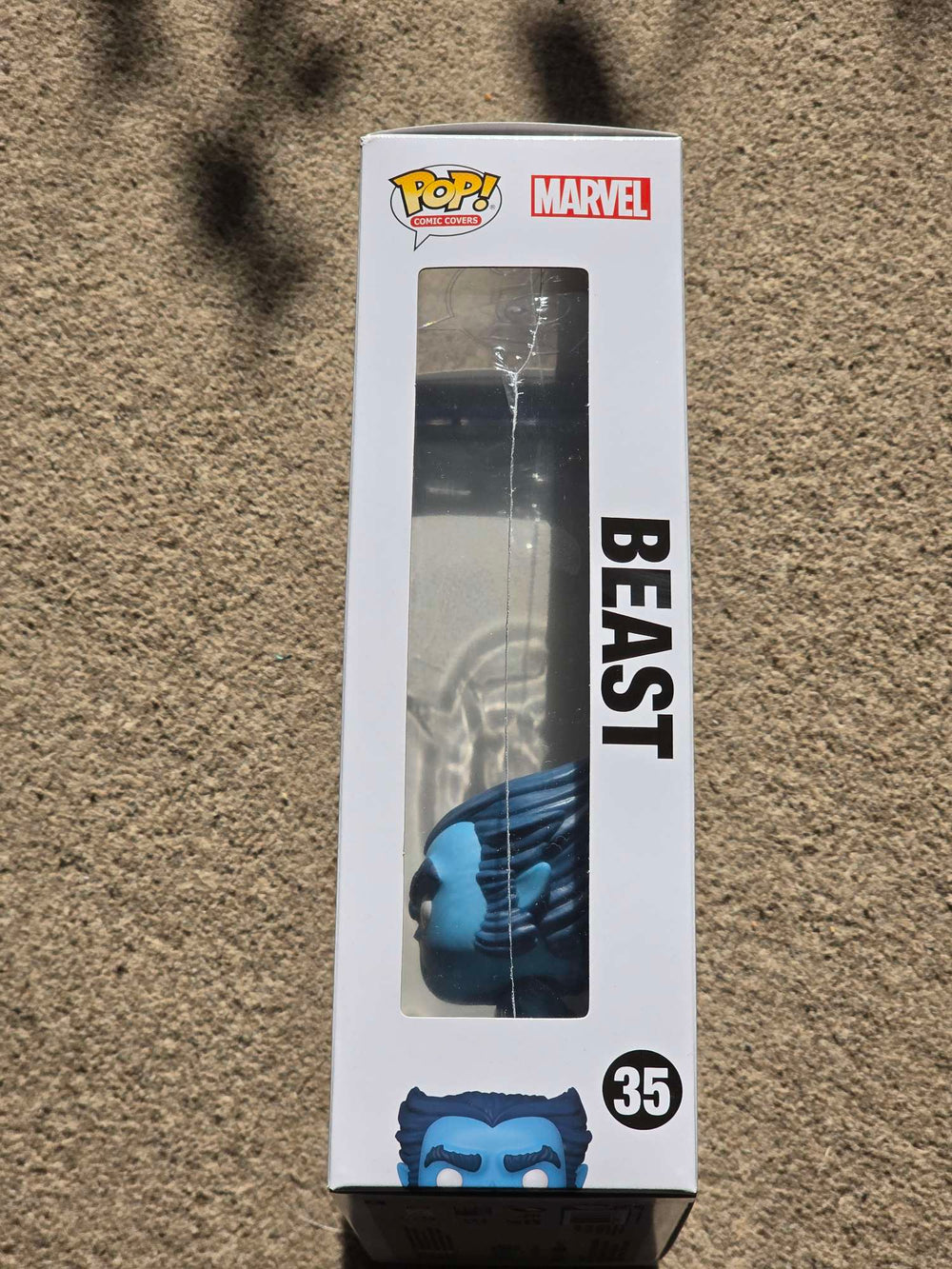 Damaged Box | BEAST | Funko Pop Comic Covers | X-Men | PX Exclusive #35