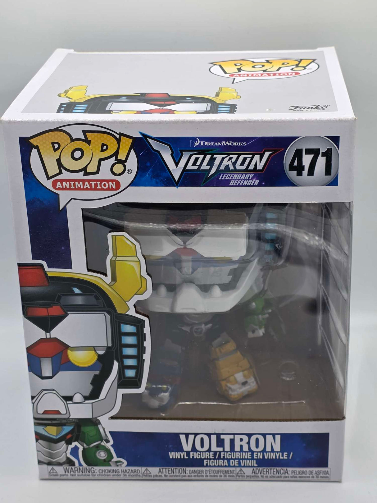 Damaged Box | VOLTRON | Funko Pop Animation | 6 Inch #471