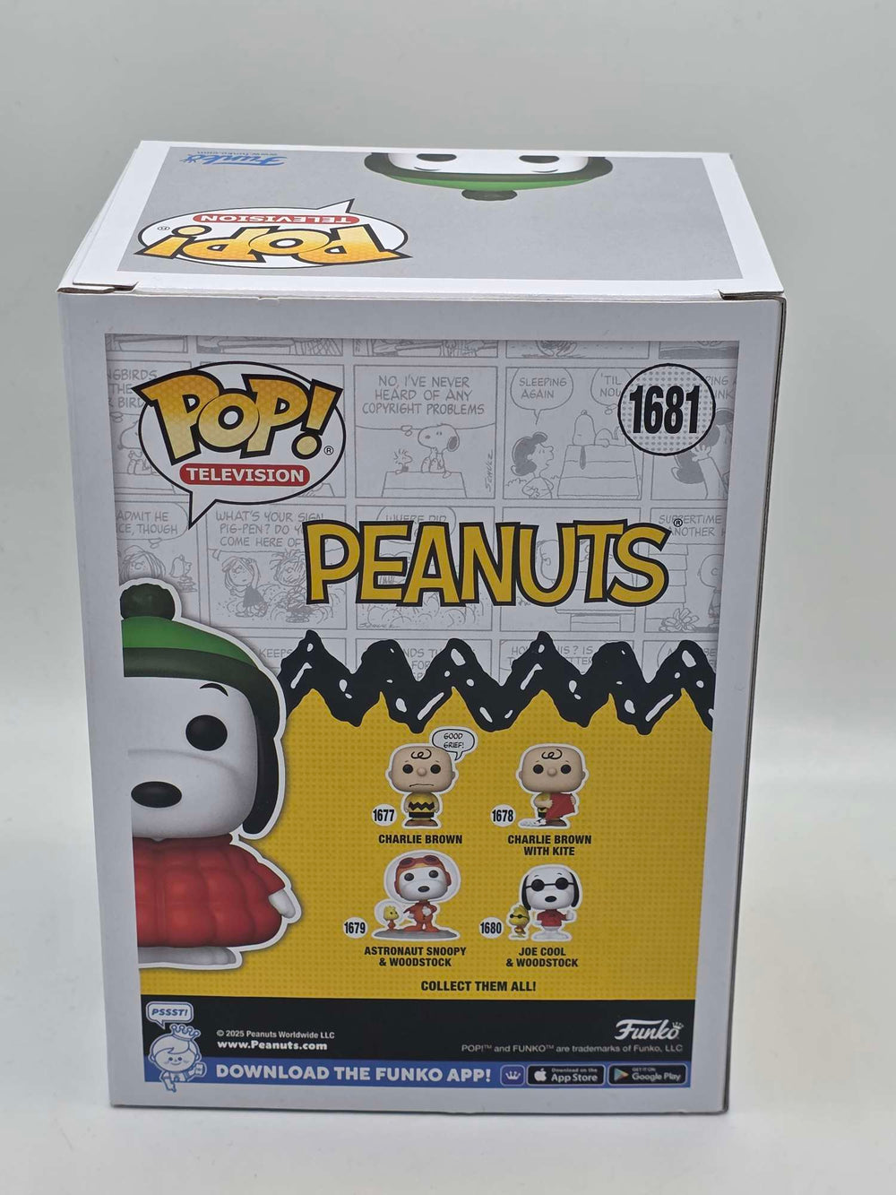 SNOOPY (BLUE COAT) | Funko Pop Television | Chase #1681