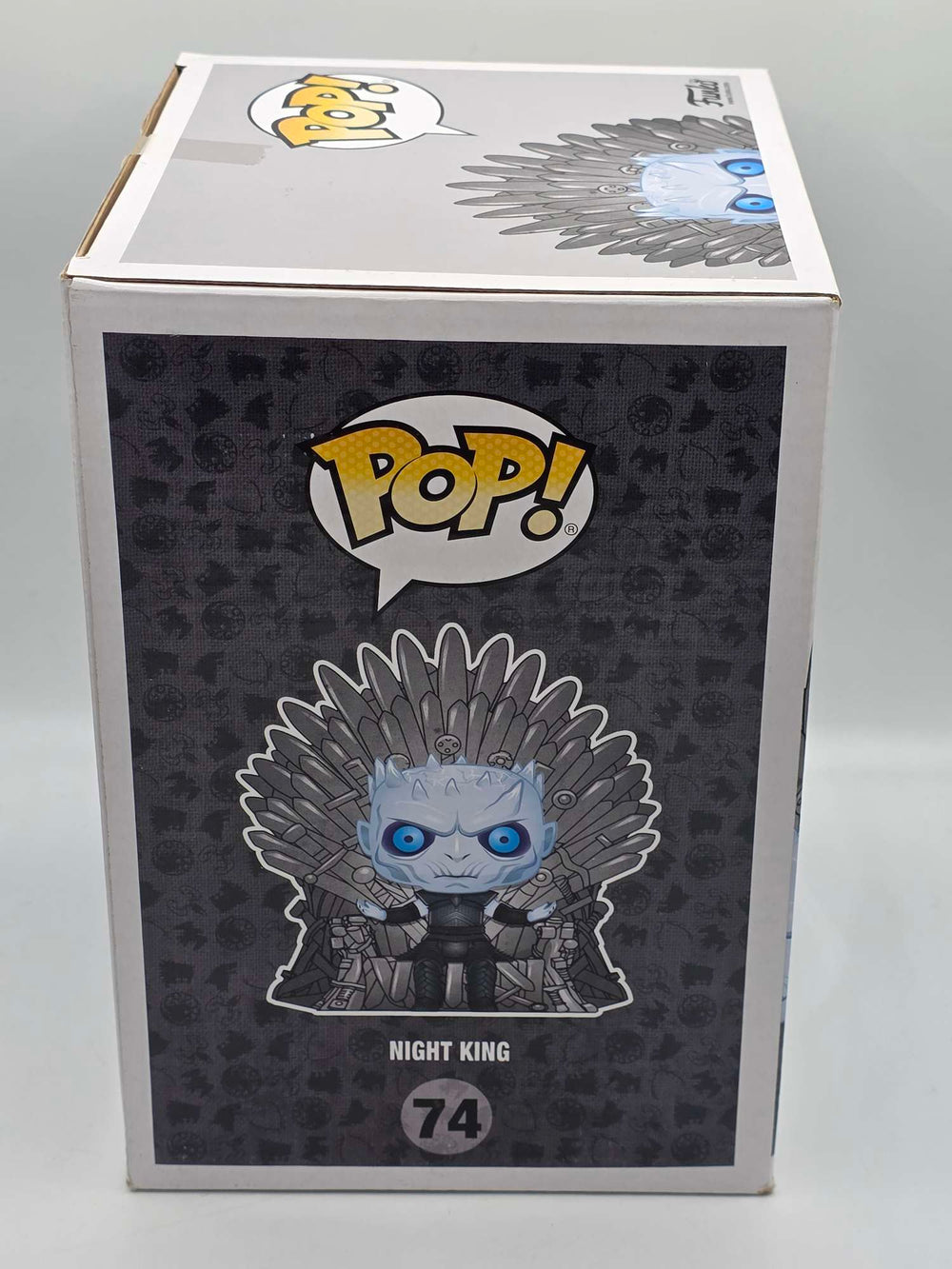 Damaged Box | NIGHT KING THRONE METALLIC | Game of Thrones | Funko Pop | 6 Inch #74
