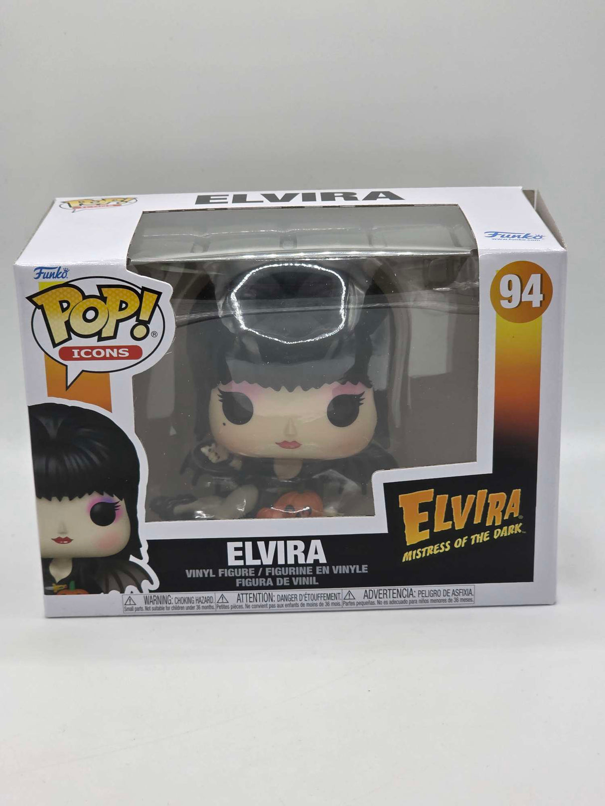 ELVIRA WITH PUMPKINS | Elvira Mistress Of The Dark | Funko Pop Icons #94
