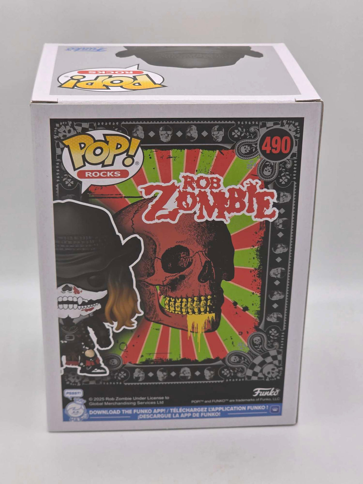 ROB ZOMBIE (WITH BANDANA) | Funko Pop Rocks #490