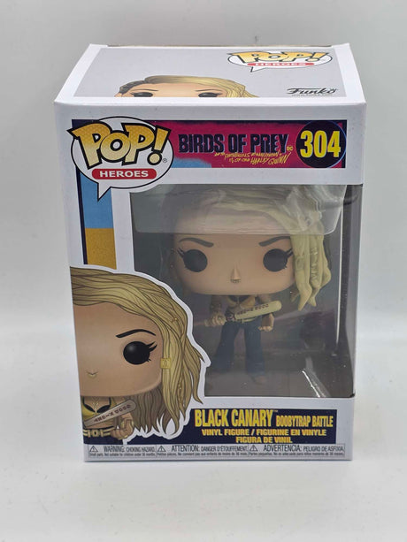 Damaged Box | BLACK CANARY (BOOBYTRAP BATTLE) | Birds of Prey  | Funko Pop Heroes #304