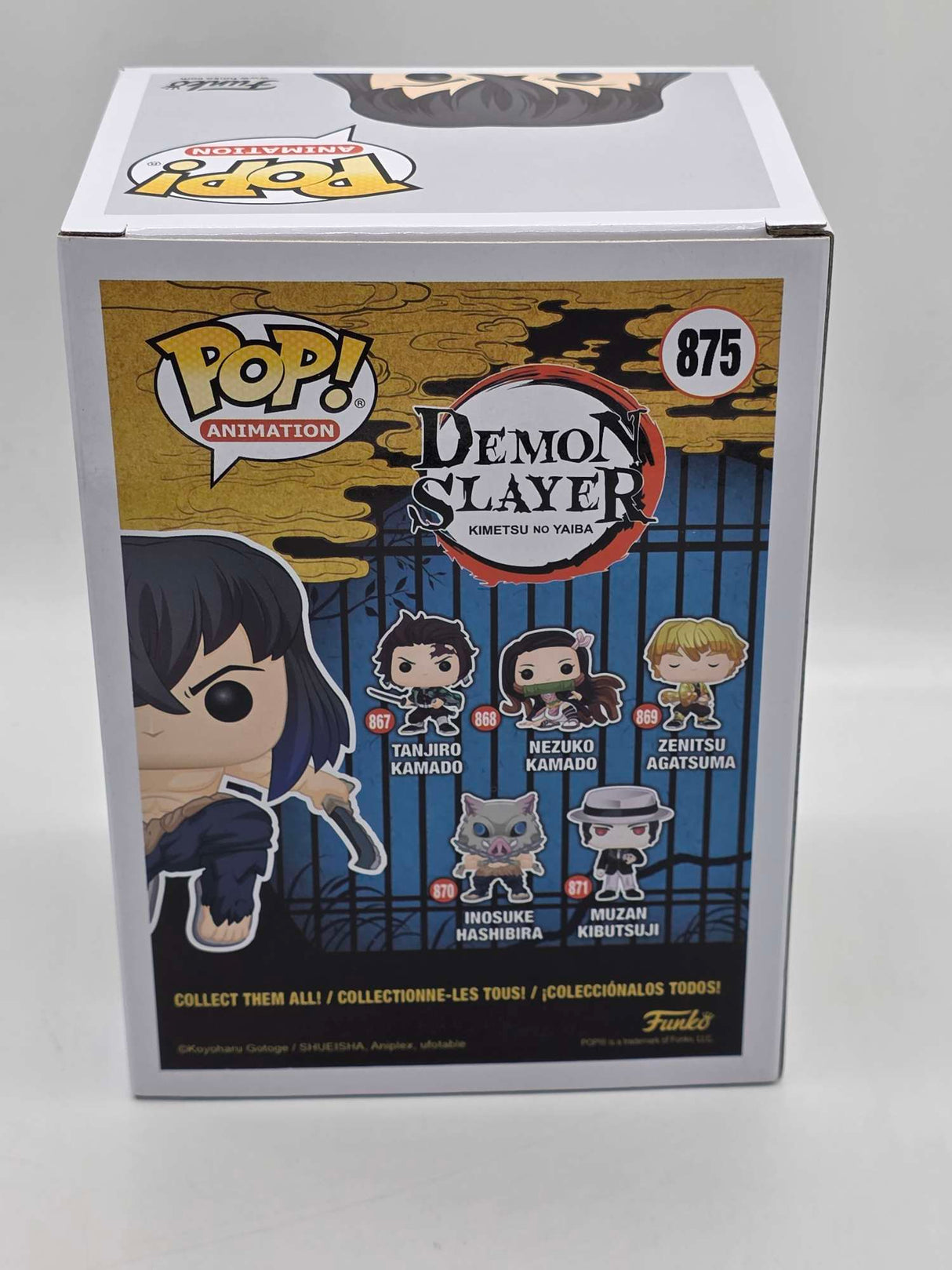 INOSUKE HASHIBIRA (UNMASKED) | Demon Slayer | Funko Pop Animation | Flocked Chase #875