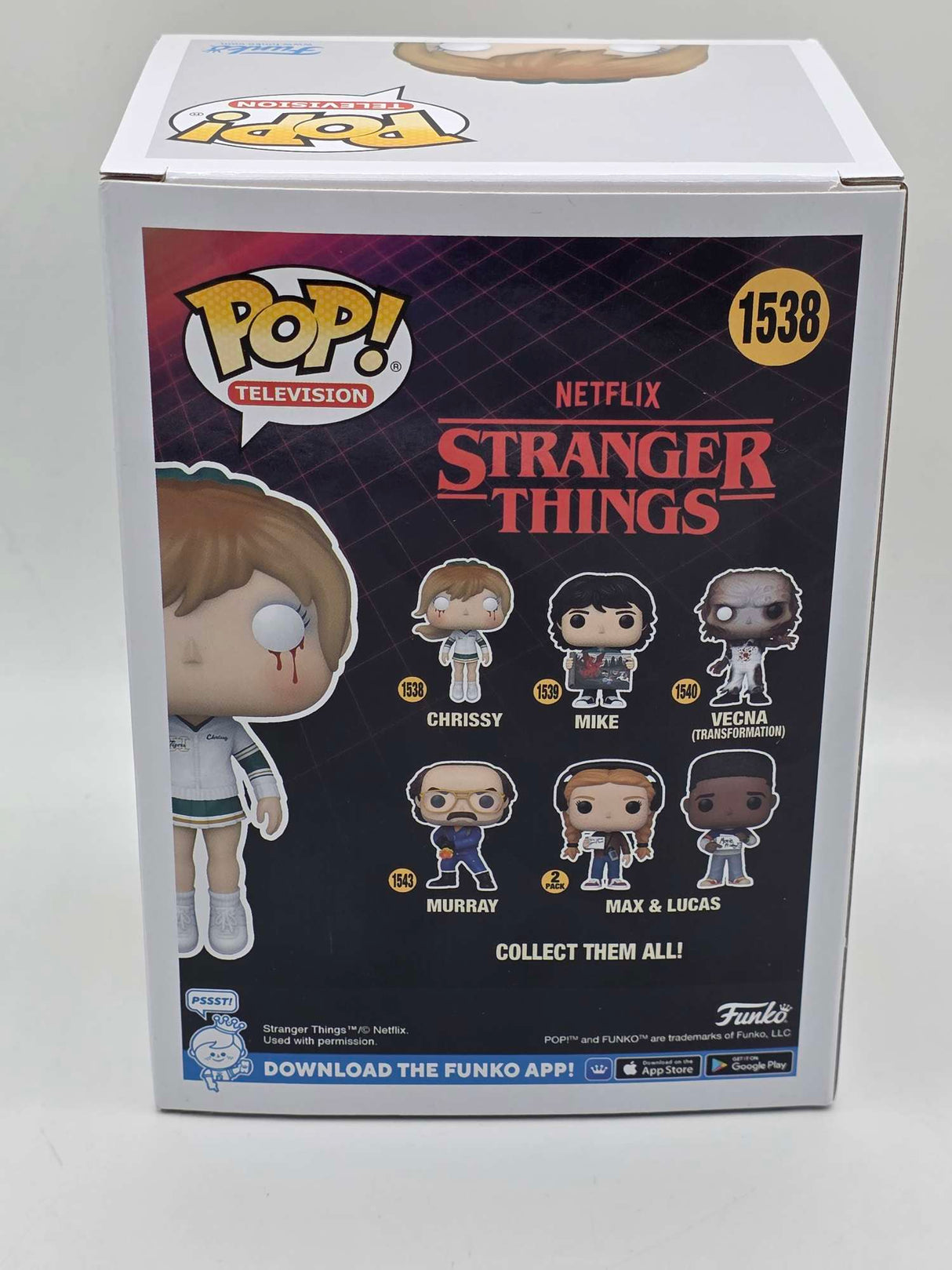 Damaged Box | CHRISSY (Floating) | Stranger Things | Funko Pop Television | 1538