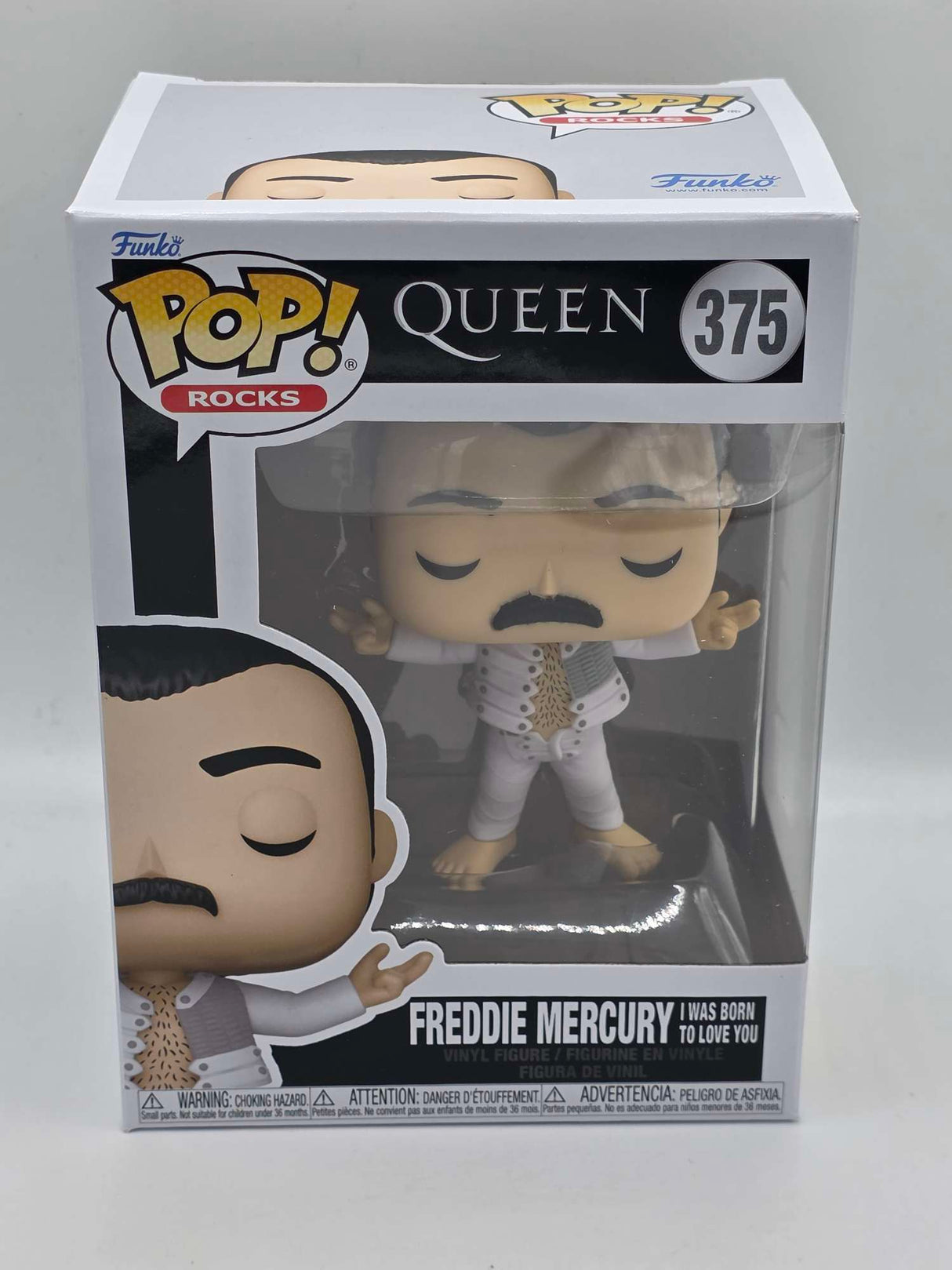 FREDDIE MERCURY (I WAS BORN TO LOVE YOU) | Queen | Funko Pop Rocks #375