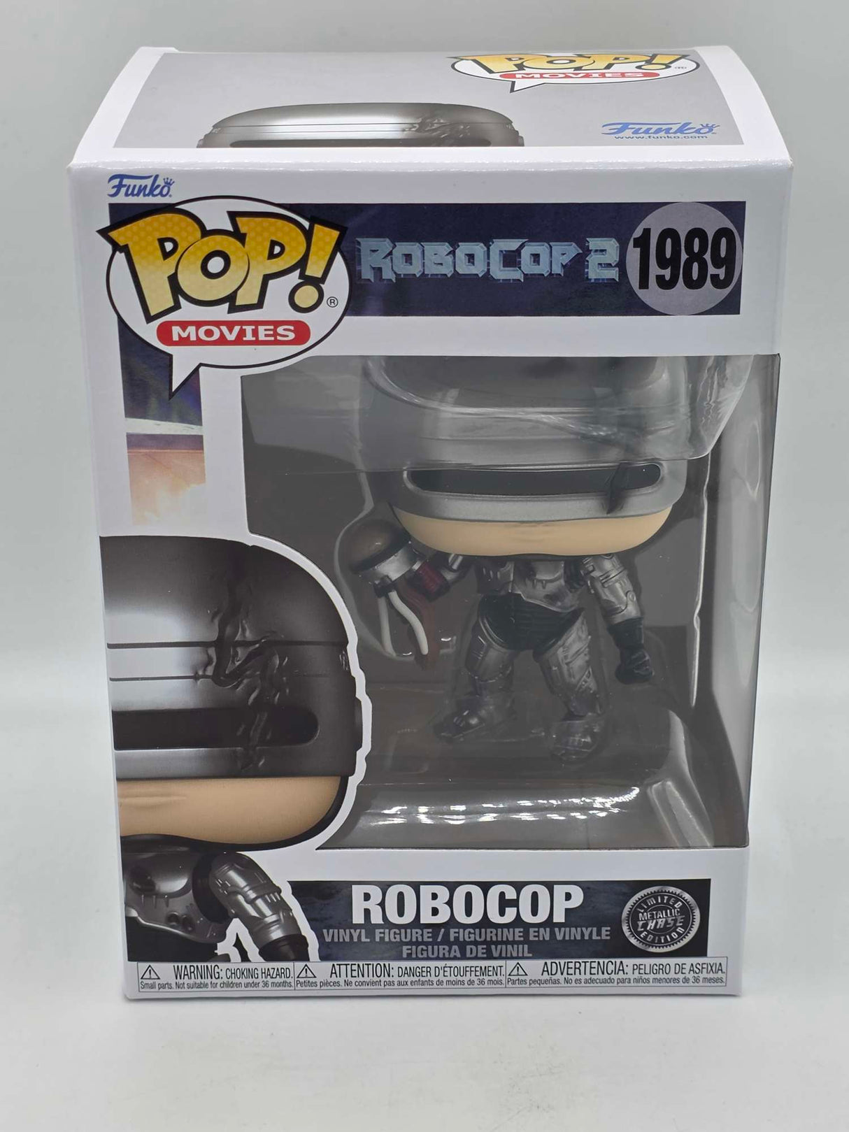 ROBOCOP 2 BATTLE DAMAGED (Metallic Chase) | Funko Pop! Movies | #1989