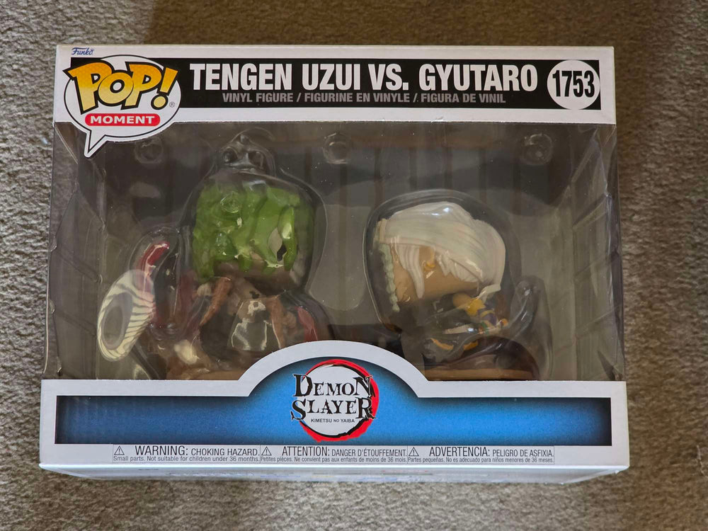 Damaged Box | TENGEN UZUI vs GYUTARO | Demon Slayer | Funko Animation Moment #1753