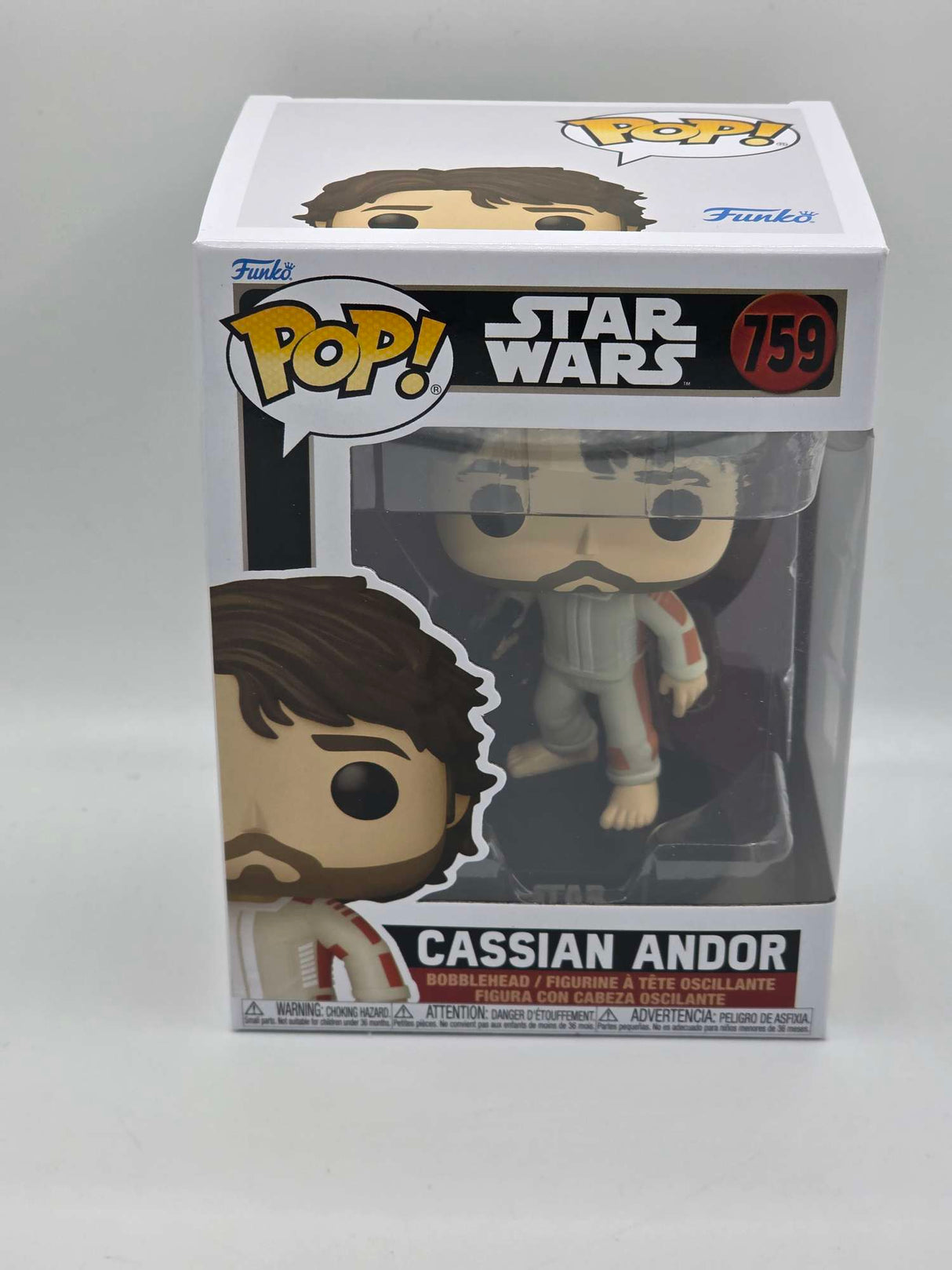 CASSIAN ANDOR (PRISON) | Funko Pop Star Wars | Andor #759