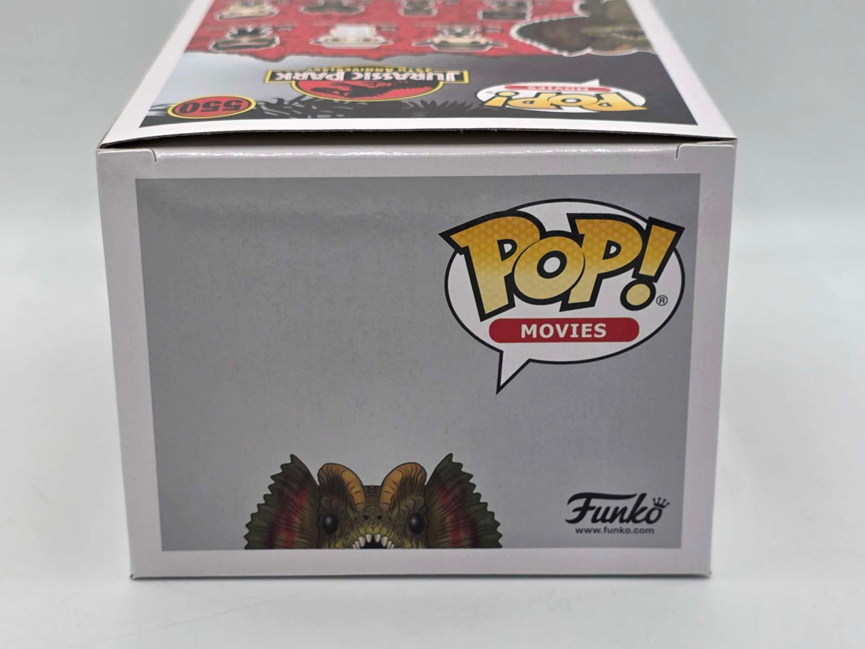 DILOPHOSAURUS (RED) | Jurassic Park 25th Anniversary | Funko Pop Movies #550