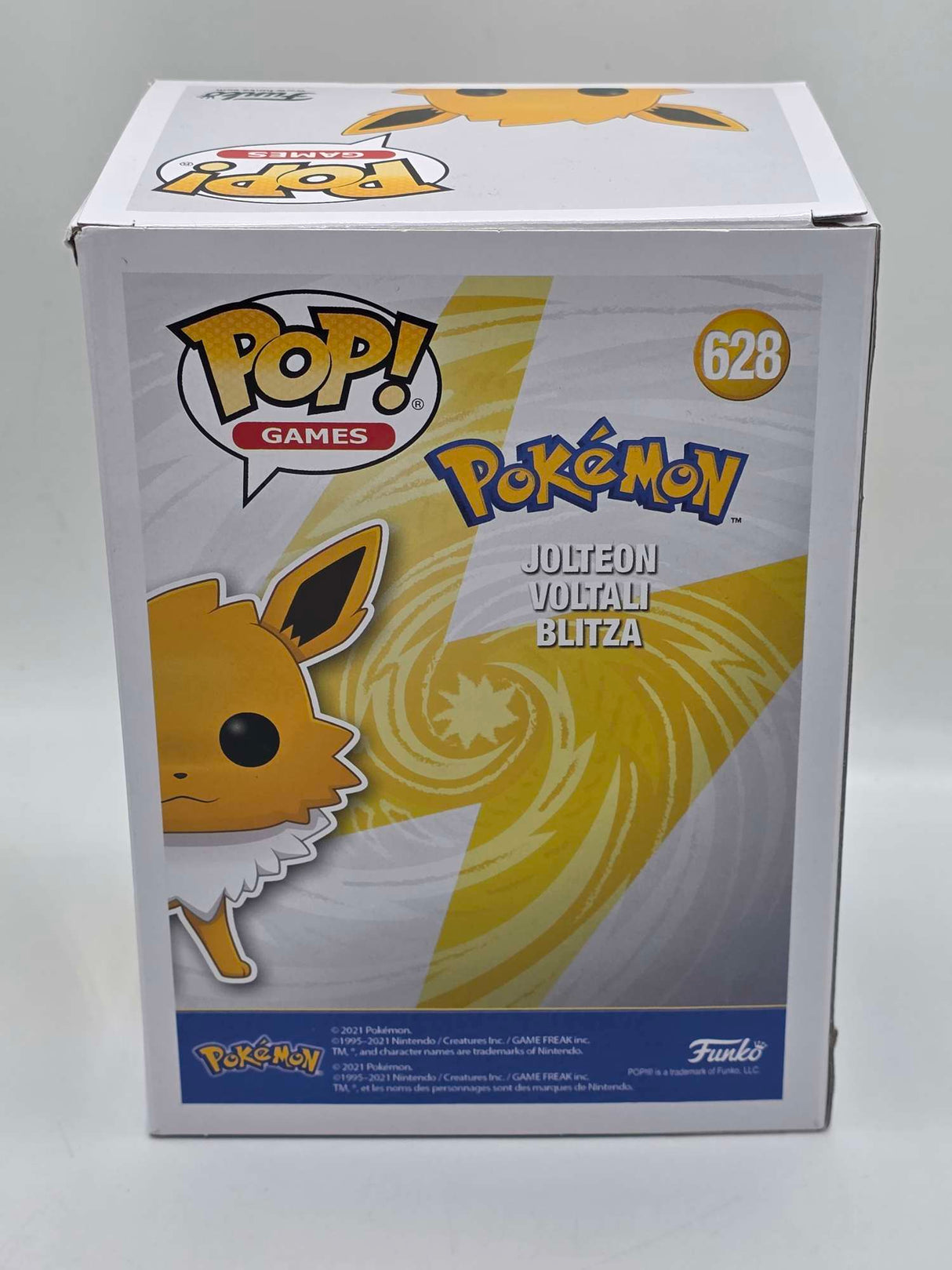 Damaged Box | JOLTEON | Pokemon | Funko Pop Games #628