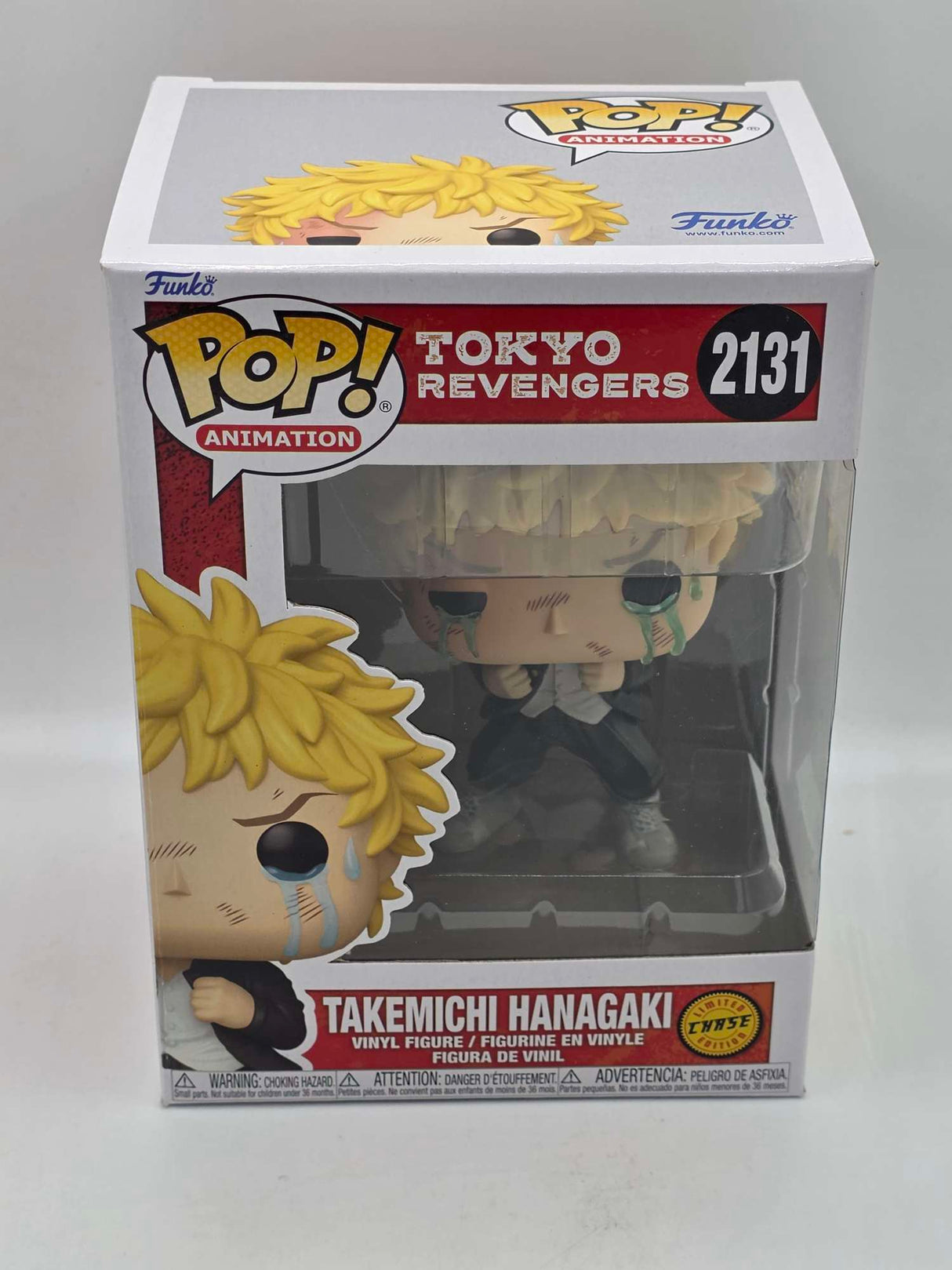 Funko Pop! Animation Tokyo Revengers TAKEMICHI HANAGAKI #2131 Limited Chase Edition