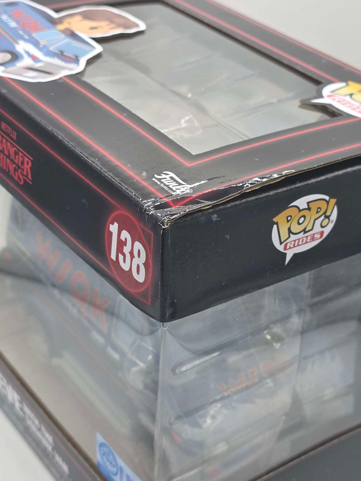 Damaged Box | STEVE WITH THE SQUAWK VAN | Stranger Things | Funko Rides #138