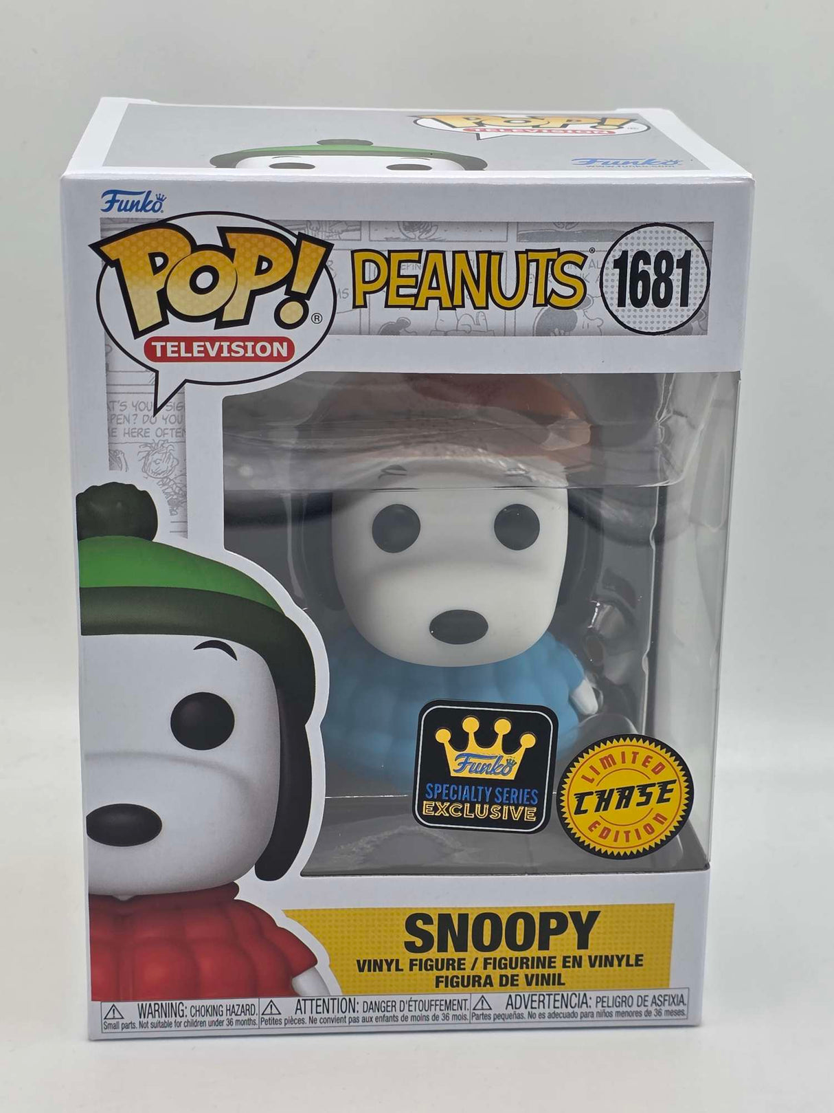 SNOOPY (BLUE COAT) | Funko Pop Television | Chase #1681