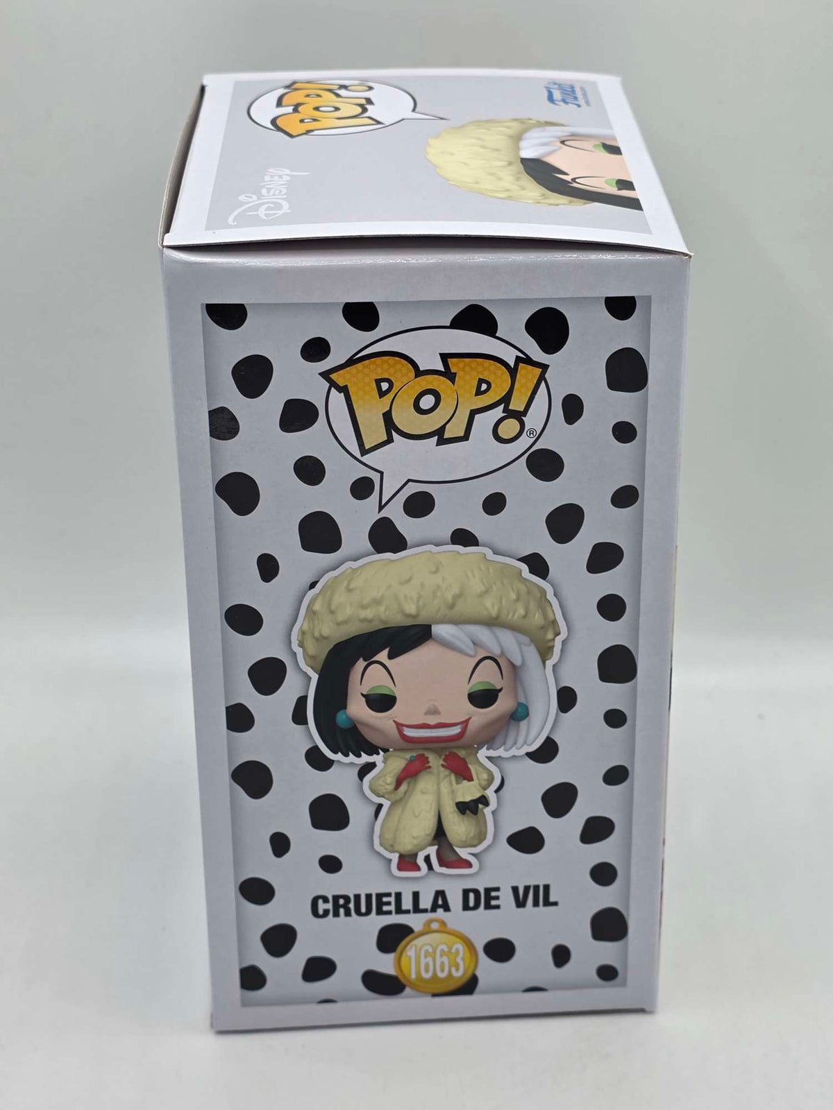 CRUELLA DE VIL | 101 DALMATIANS | Funko Disney #1663