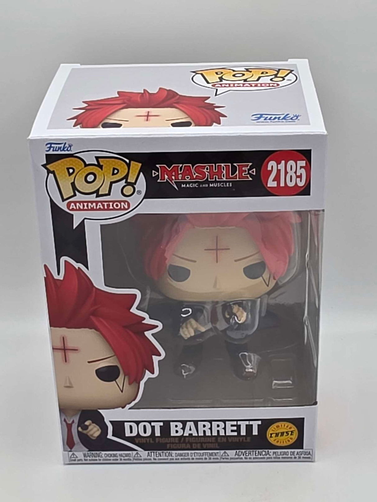 Funko Pop! Animation Mashle DOT BARRETT WITHOUT HEADBAND Chase #1485