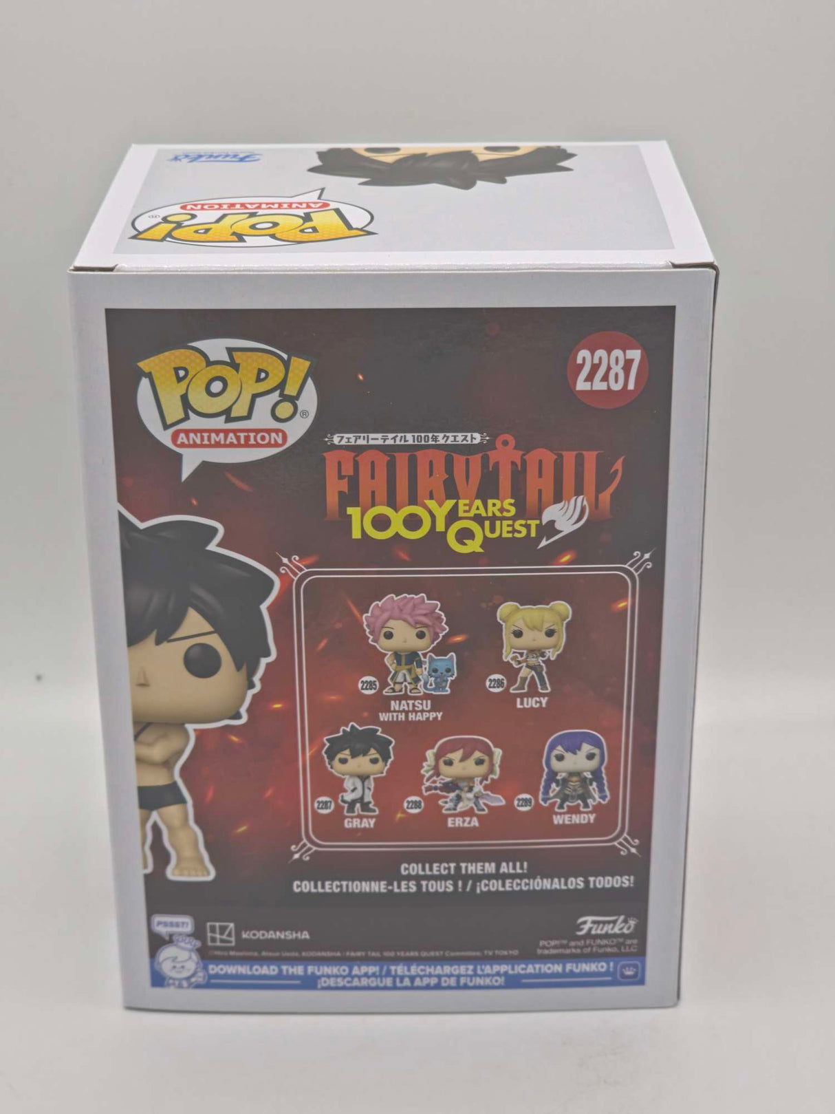 GRAY SHIRTLESS (Chase) | Fairy Tail: 100 Years Quest | Funko Pop! Animation | #2287