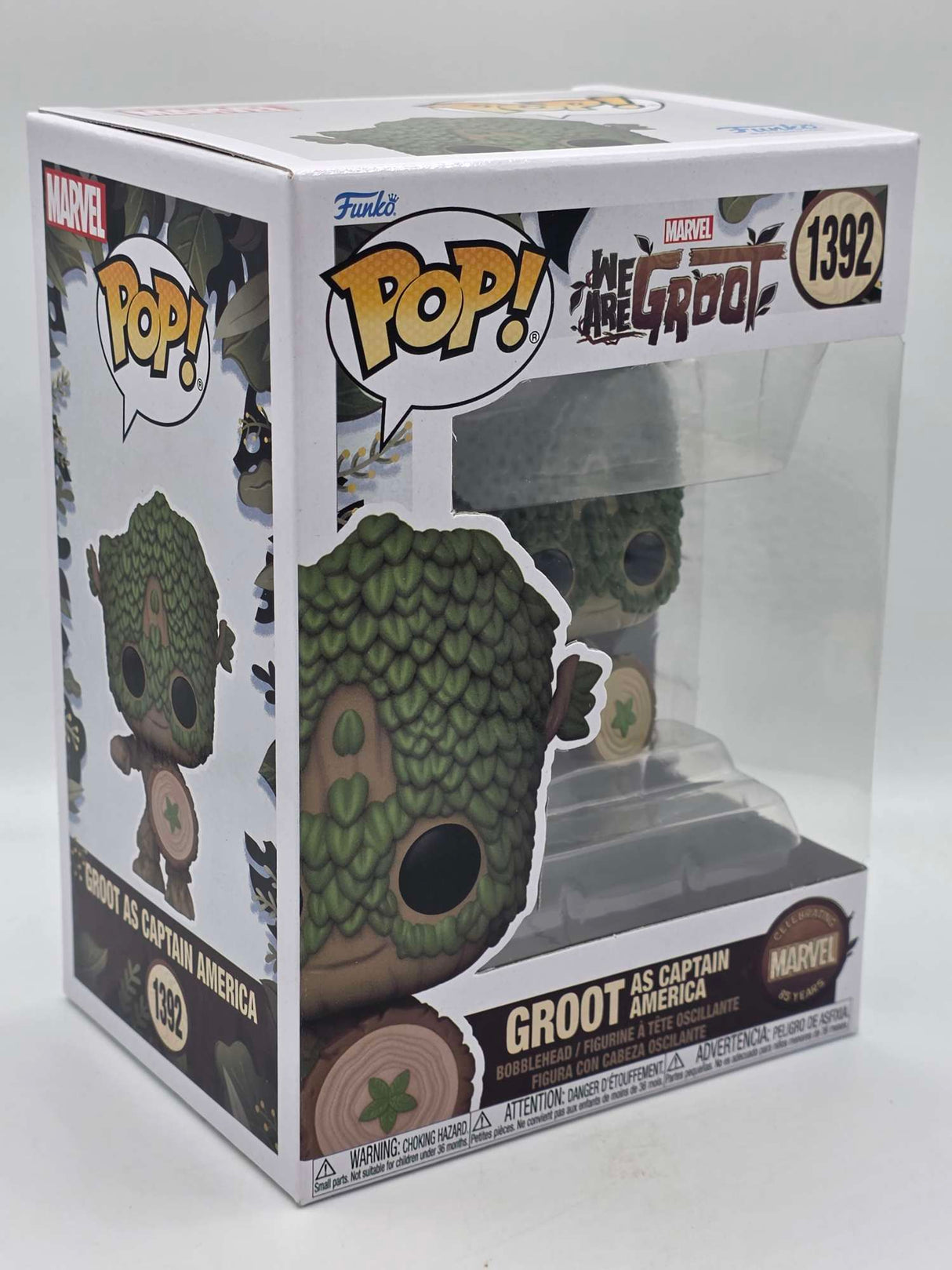 GROOT AS CAPTAIN AMERICA | We Are Groot | Funko Pop Marvel #1392