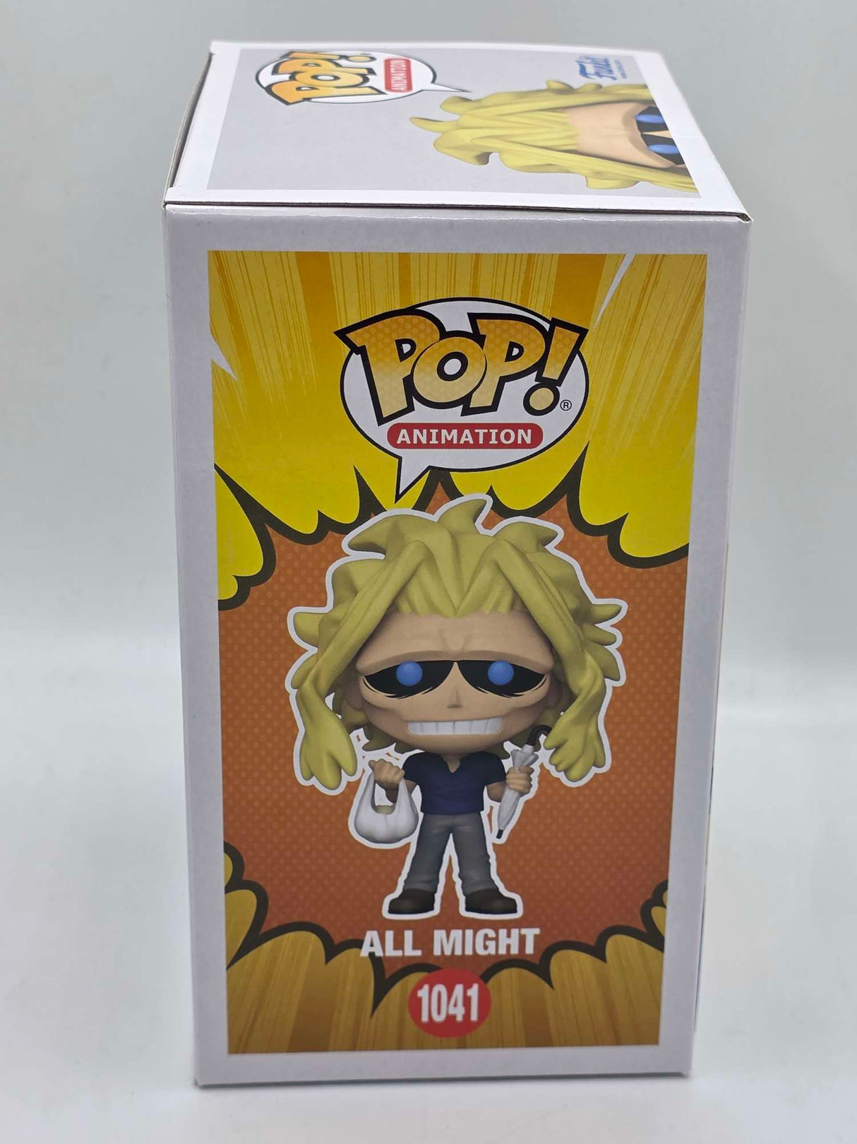 Damaged Box | ALL MIGHT WITH UMBRELLA | My Hero Academia | Funko Pop Animation #1041