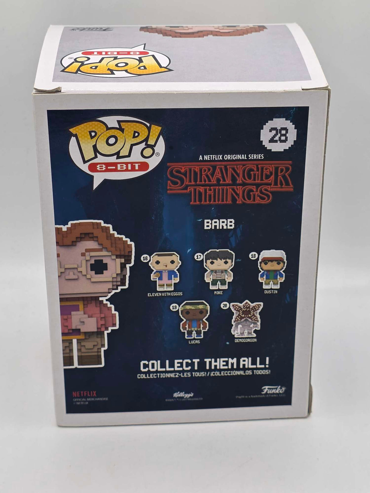 Damaged Box | BARB | Stranger Things | Funko Pop 8-Bit #28