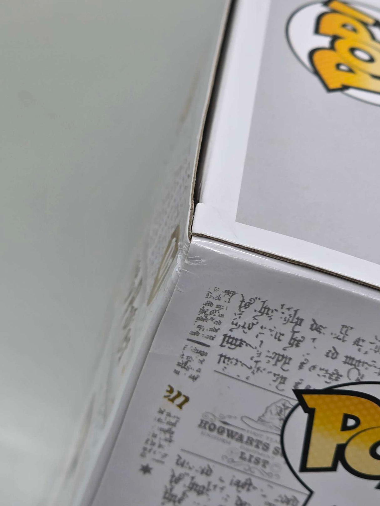 Damaged Box | HARRY POTTER | Funko Pop Harry Potter | Gold #01