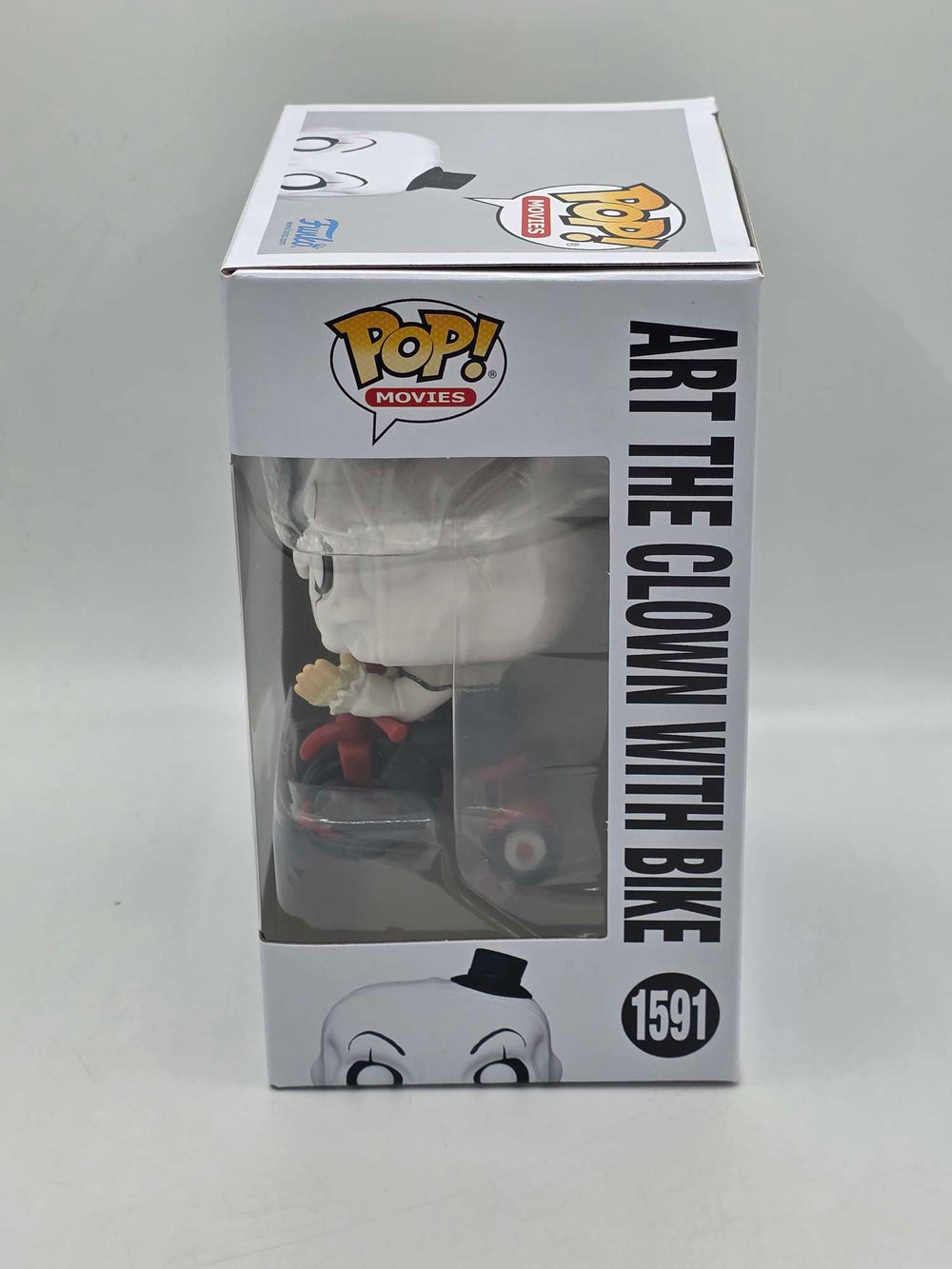 Slight Damaged Box | ART THE CLOWN WITH BIKE | Terrifier | Funko Pop Movies #1591