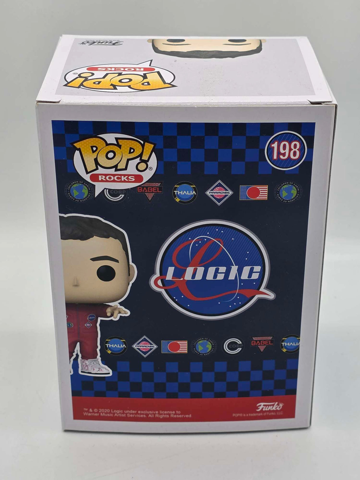 Damaged Box | LOGIC | Funko Pop Rocks #198