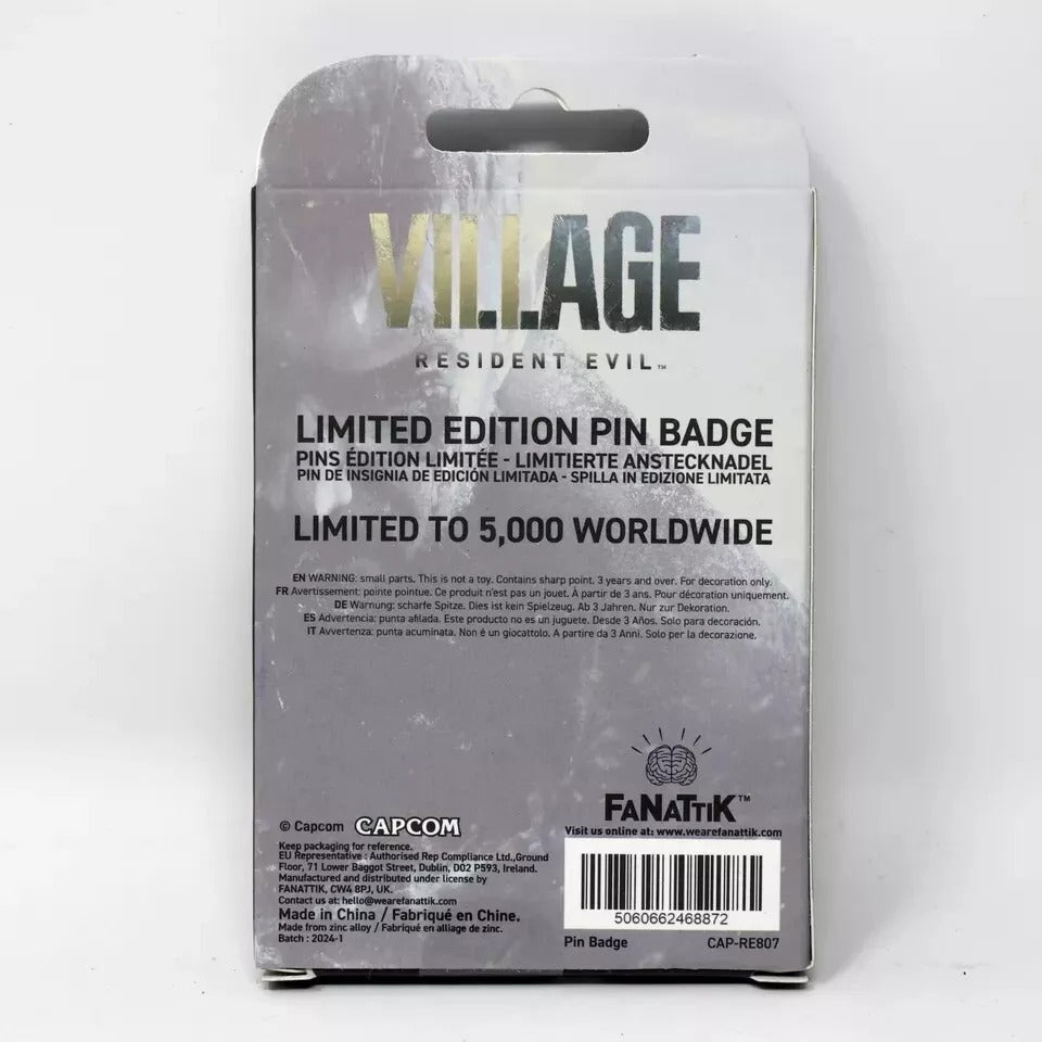 RESIDENT EVIL 8 VILLAGE | House Dimitrescu | Limited Edition Pin Badge