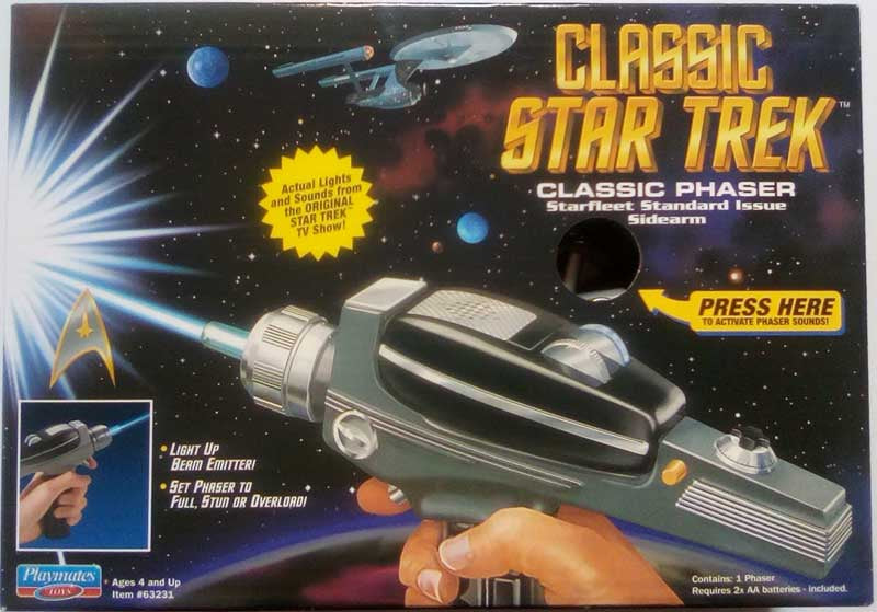 Star Trek Universe | Bandai Original Series Classic Phaser | Realistic Sounds