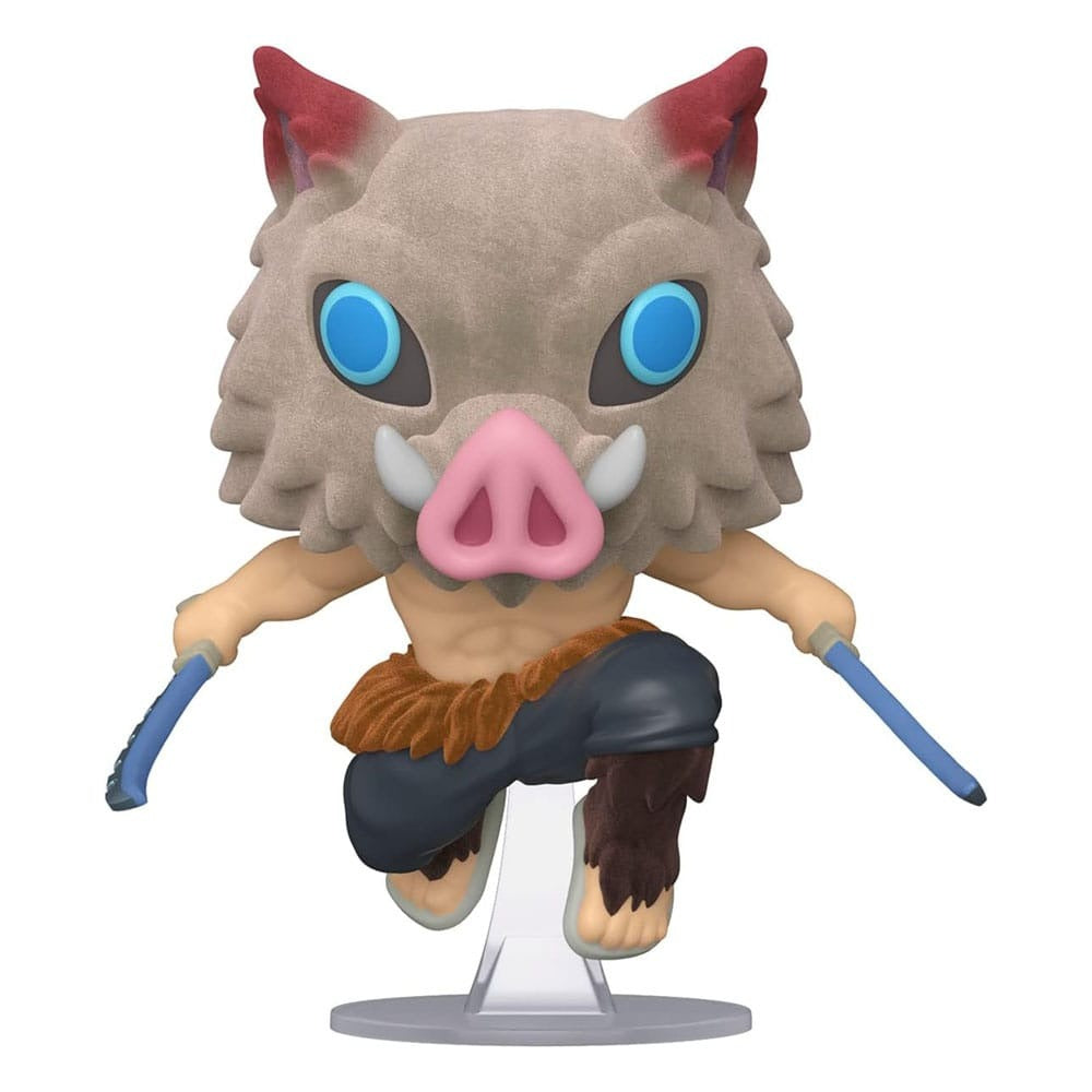 Damaged Box | INOSUKE HASHIBIRA (MASKED) | Demon Slayer | Funko Pop Animation | Flocked #875