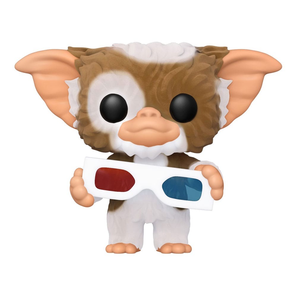 Funko Pop Movies | Gremlins | Gizmo with 3D Glasses #1146 | Flocked