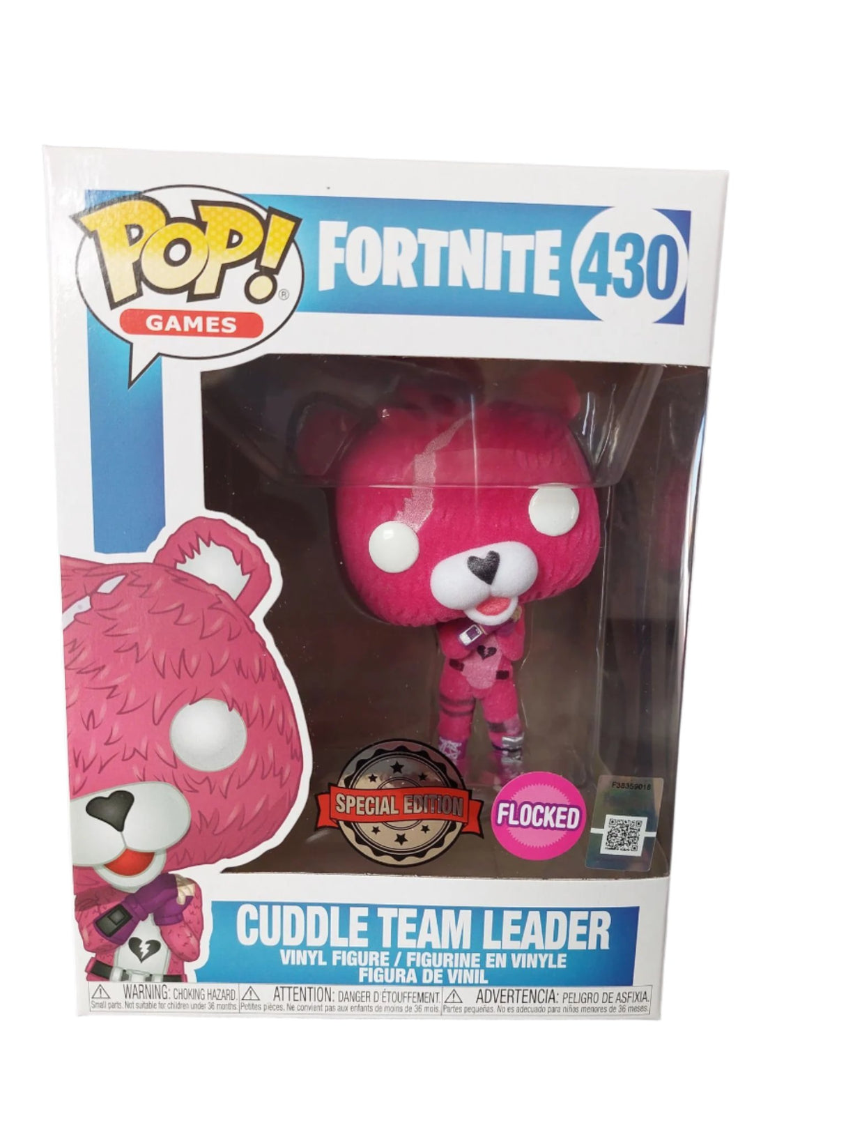 Funko Pop Games - Fortnite - Cuddle Team Leader #430 - Special Edition Flocked (6827543789668)