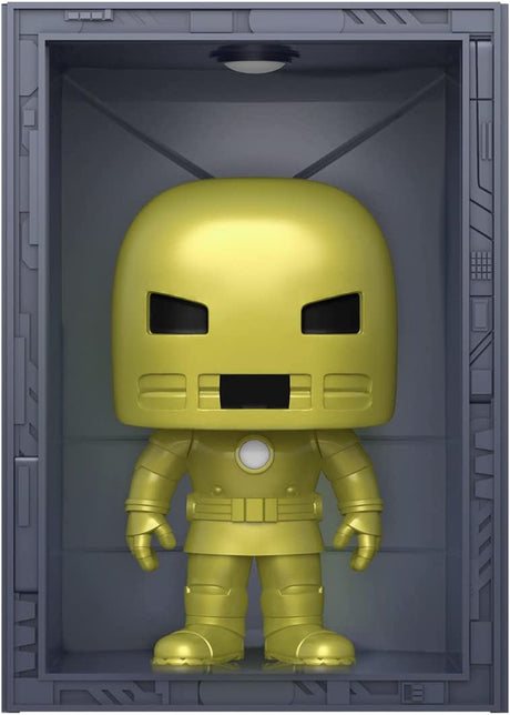 Funko Pop Deluxe - Marvel Hall Of Armor Iron Man Model 1 Gold PX #1035 (7020464636004)