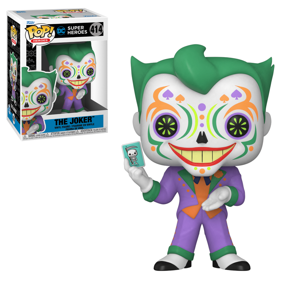 Funko Pop Heroes - DC Super Heroes Dia De Los - The Joker #414