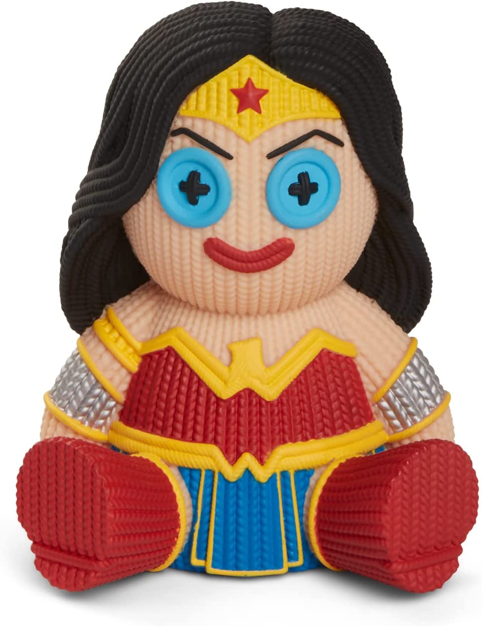 Handmade by Robots | DC Wonder Woman Vinyl Figure | Knit Series #047