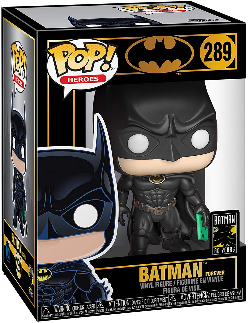 Funko Pop Heroes - Batman 80 Years - Batman Forever 1995 #289 (6904495800420)