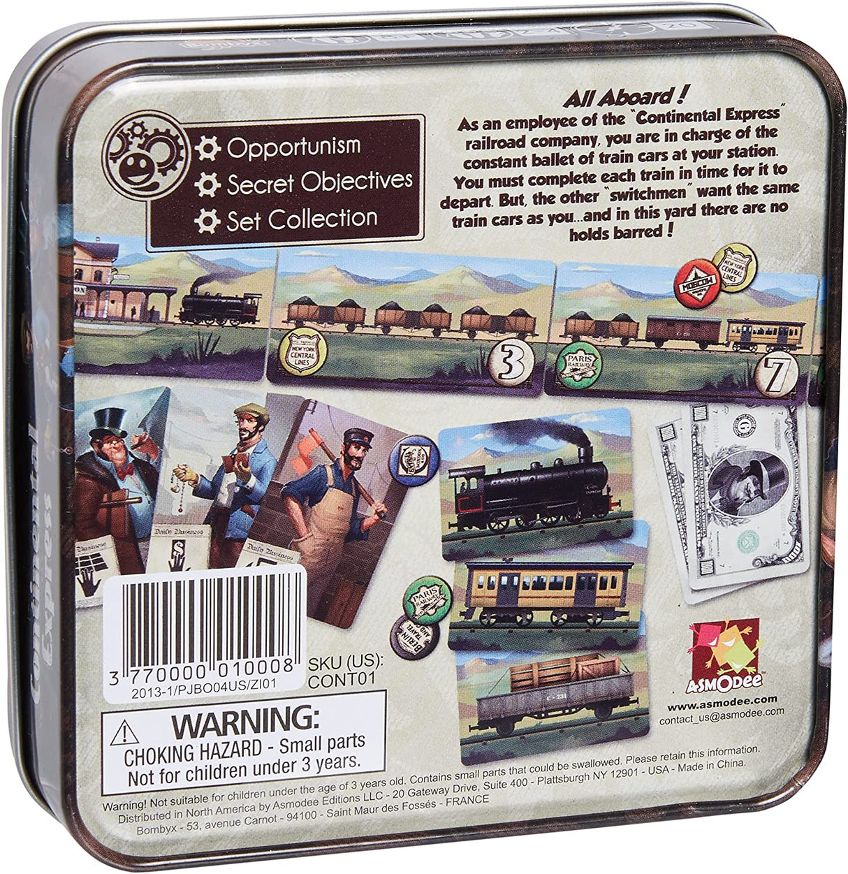 Continental Express | Board Game Card | Asmodee