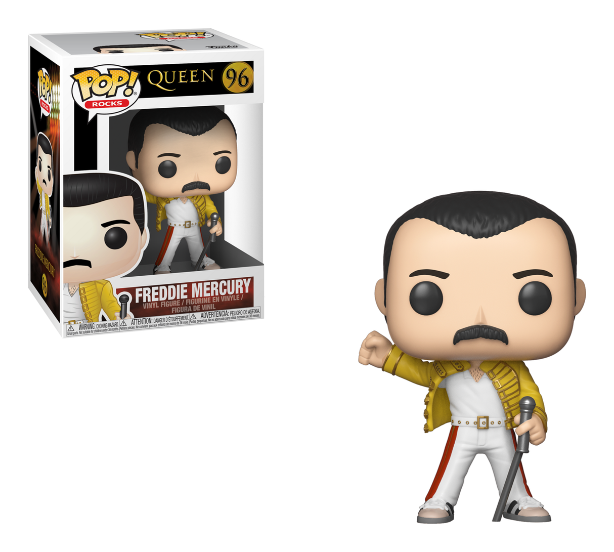 Funko Pop Rocks | Queen | Freddie Mercury Wembley 1986 #96