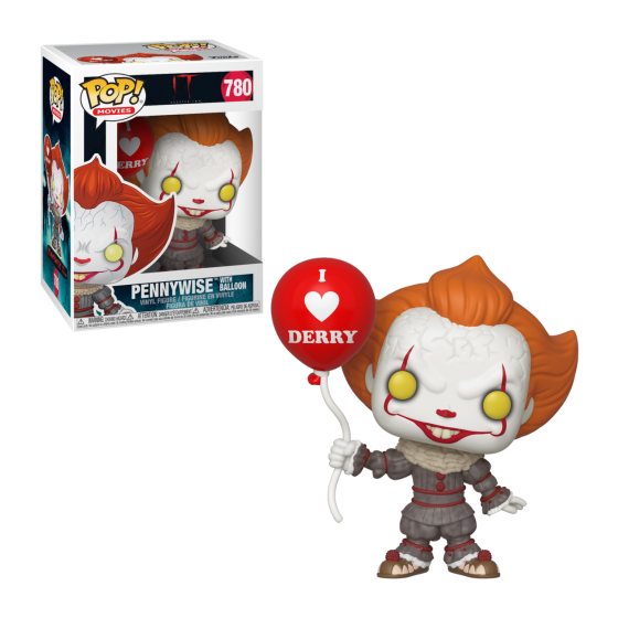 Funko Pop Movies | IT Chapter Two | Pennywise with Balloon #780