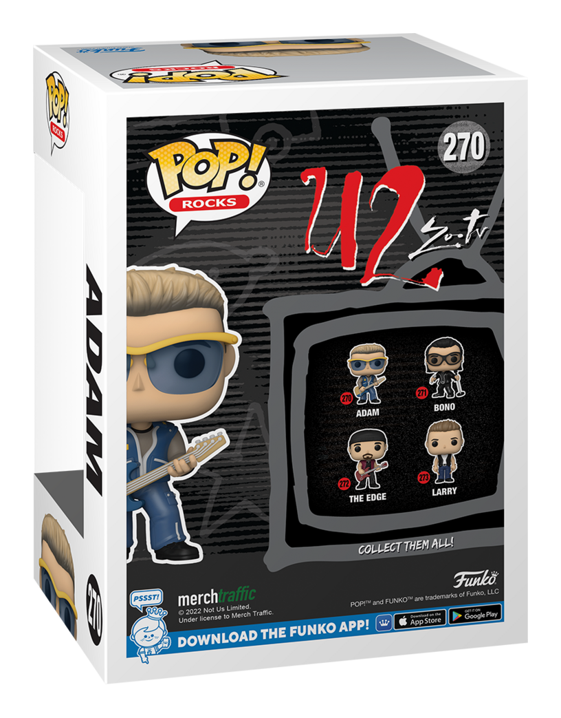 Funko Pop Rocks | U2 | Adam #270