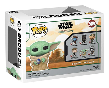 Funko Pop Star Wars | Book of Boba Fett | Grogu with Armour #584