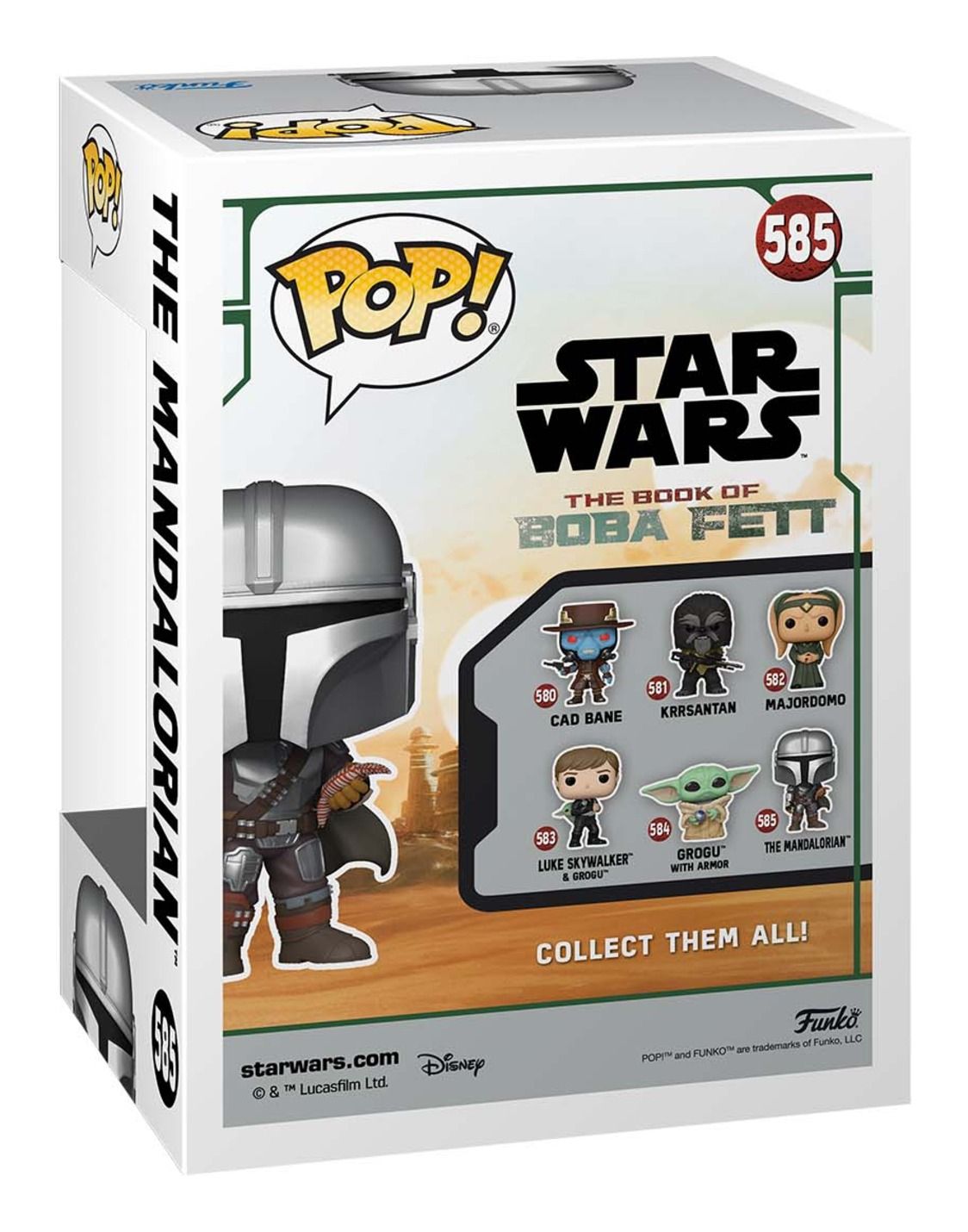 Funko Pop Star Wars | Book of Boba Fett | The Mandalorian #585