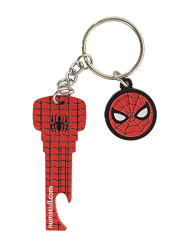 Official Marvel SpiderMan Key Bottle Opener Keyring / Keychain Superheroes (7068322300004)