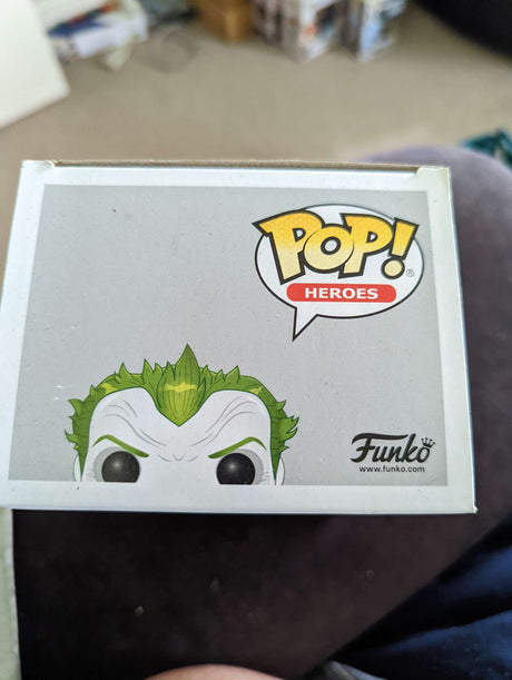 Damaged Box Funko Pop Heroes - Arkham Asylum - Joker Silver Chrome #53 (6903610015844)