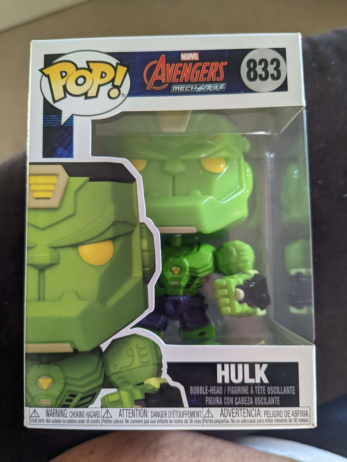 Funko Pop Marvel - Avengers MechStrike - Hulk #833 (6568923594852)