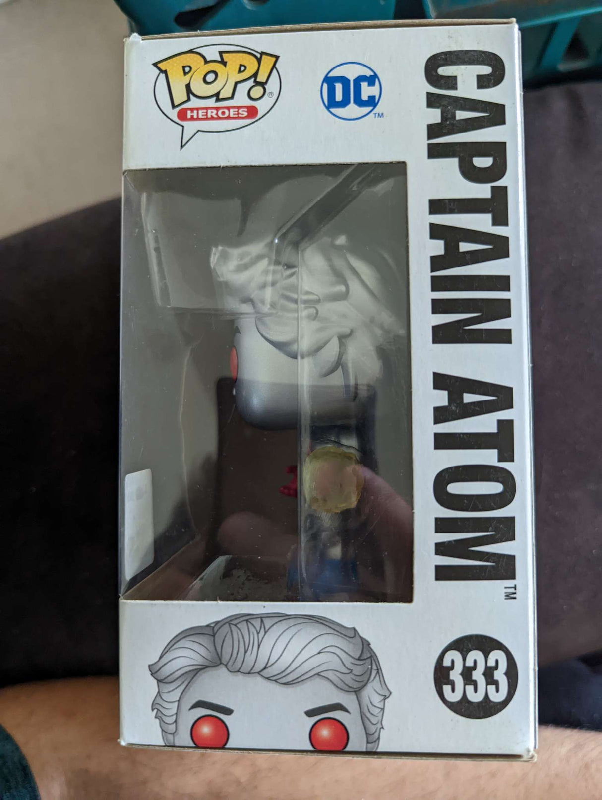 Damaged Box Funko Pop Heroes - DC Super Heroes - Captain Atom #333 - 2020 Wondrous Convention Limited Edition Exclusive (6924224430180)