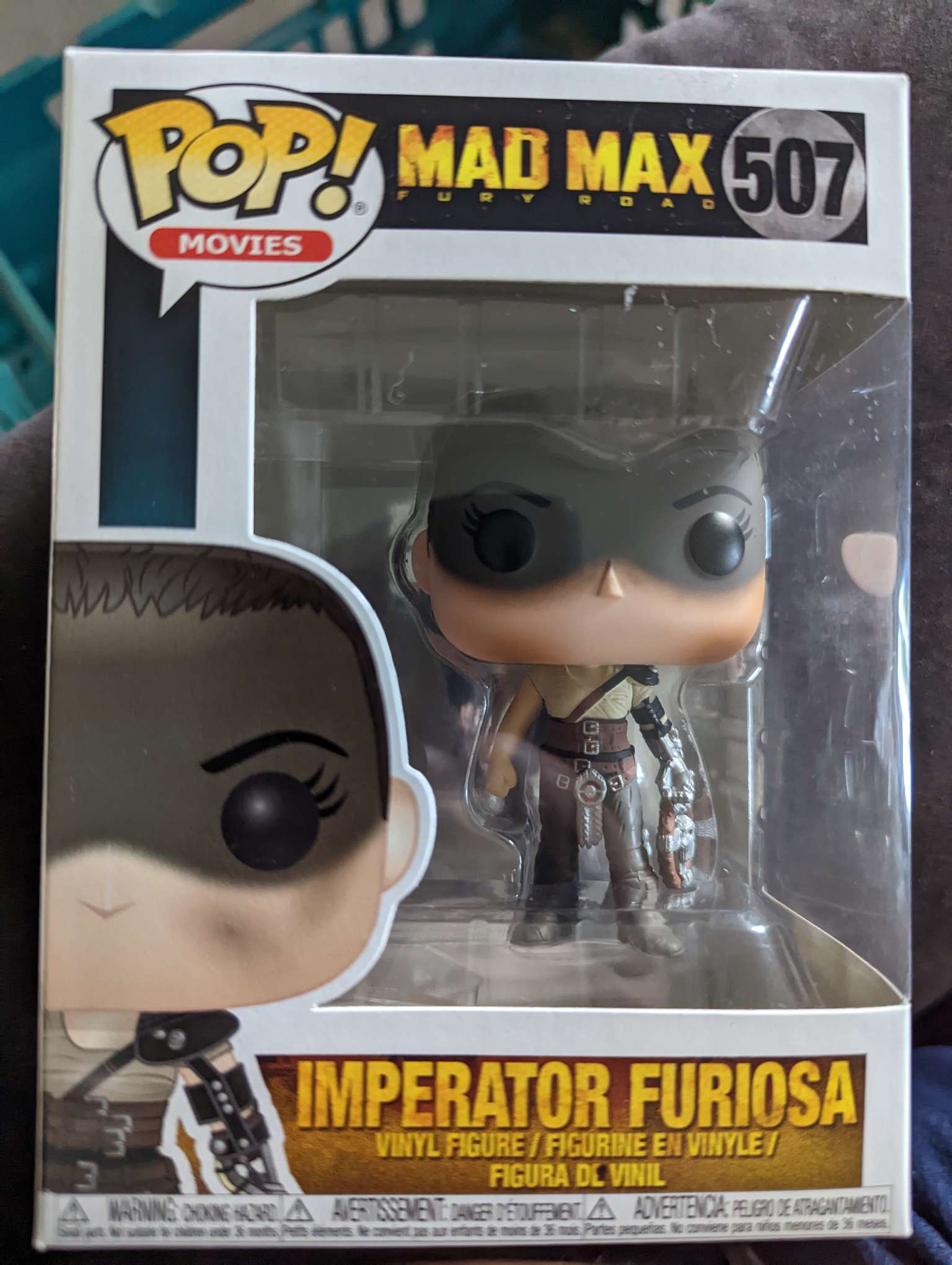 Figura Funko Rock Candy - Imperator Furiosa De Mad Max: Fury Road
